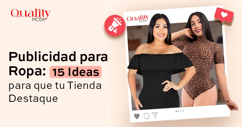 Chicas haciendo publicidad de ropa de una tienda en línea